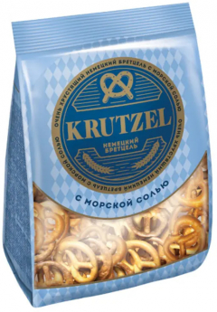 Крендельки «Krutzel» Бретцель с солью, 250гр./12шт.