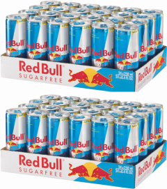Ред Булл без сахара 0,25л.*24шт. - 2 упаковки Red Bull