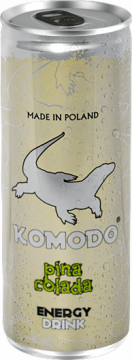 Komodo Pina Colada 0,25л./24шт. Энергетический напиток Комодо