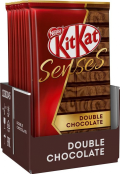 KitKat Шоколад Senses Двойной шоколад 112г*16шт. КитКат