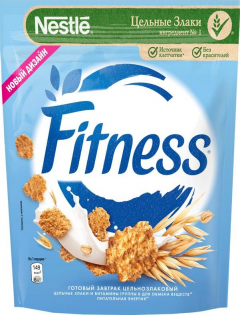 Nestle Fitness Готовый завтрак традиционный дой-пак 230гр./1шт. Нестле Фитнесс