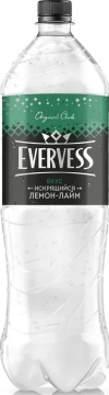 Эвервейс Лимон Лайм 1,5л.*12шт. Evervess Напиток сильногазированный