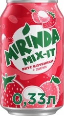 Миринда MIX-IT клубника-личи 0,33л./12шт. Mirinda