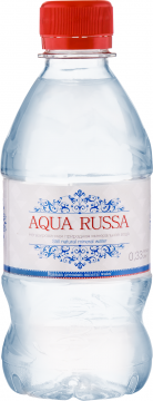 Aqua Russa 0.33 негаз ПЭТ/12шт. Белый Аква Русса