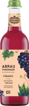 Abrau Vinonade Напиток безалкогольный classic Cabernet 0,375л.*12шт.