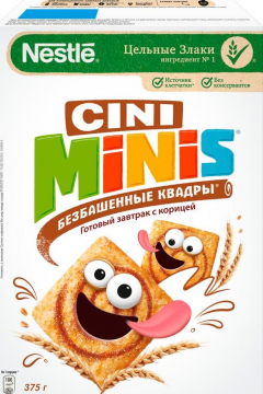 Cini Minis Готовый завтрак с корицей 375гр. Цини Минис