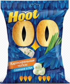 Картофельные чипсы НООТ Сметана и лук 130 г/15