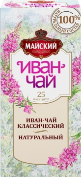 Чай Майский Иван-чай классический 25х1,5г 1*12
