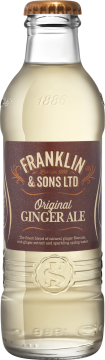 Franklin & Sons 0,2л.*24шт. Original Ginger Ale Фрэнклин энд Сонс Имбирный эль