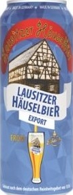 Пиво пастеризованное светлое фильтрованное Lausitzer Huselbier Export, 5,2%