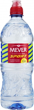 Природная вода MEVER ПЭТ 0.75*12 спорт