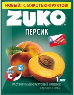 ZUKO Персик 25гр./12шт. Зуко