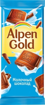 Альпен Гольд 85гр. шоколад молочный*22шт. Alpen Gold