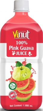 Vinut 100% Сок Розовая Гуава 1л./12шт. Винат