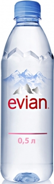 Evian 0,5л.*24шт. Эвиан