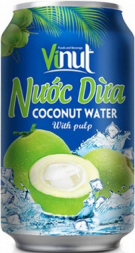Vinut Coconut water with pulp 0,33л.*12шт.