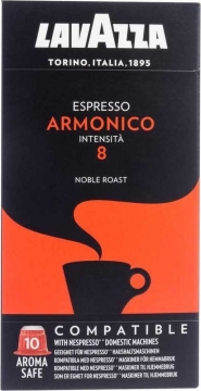 Лавацца Espresso Armonico нат.мол в капсулах (5г*10шт) 50г1*10 Lavazza Caffe Espresso