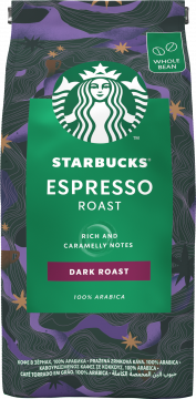 Starbucks кофе Dark Espresso зёрна 200г 1/6 Старбакс