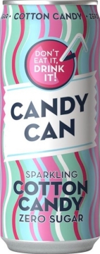 Candy Can Cotton candy 0,33л.*12шт.  Газированный напиток