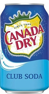 Canada Dry Club Soda 0,35л./12шт. Канада Драй