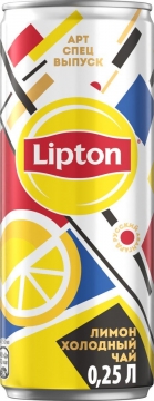 Липтон 0,25л. лимон*12шт. Lipton Ice Tea