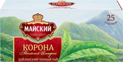 Чай Майский Корона Российской Империи чёрный 25x2г 1*27