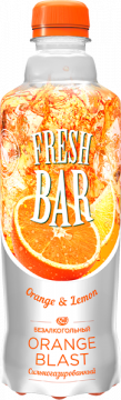Fresh Bar Оранж Бласт 0,48л./12шт. Фреш Бар