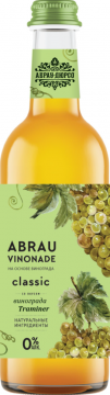 Abrau Vinonade Напиток безалкогольный classic Traminer 0,375л.*12шт.
