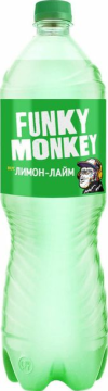 Funky Monkey 1,5л.*6шт. Лимон Лайм ПЭТ Фанки манки