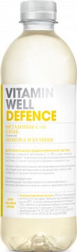 Vitamin Well Defence со вкусом цитруса и бузины 0,51л./12шт. Витамин Вэлл