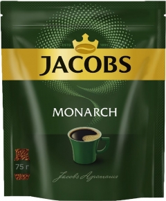 Кофе Якобс Монарх фриз-драй пакет 75 г 1*12 Jacobs