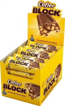 Шоколад COFLER BLOCK с арахисом