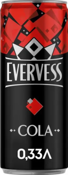 Эвервейс Кола 0,33л.*12шт. Evervess Cola