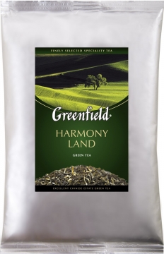 ГРИНФИЛД Хармони Лэнд 250г.чай лист зел.м*у ХРК Greenfield