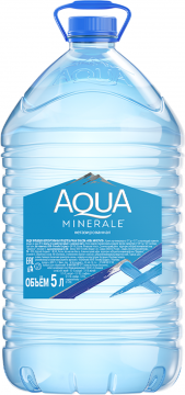 Аква Минерале 5л. негаз 4шт. Aqua Minerale