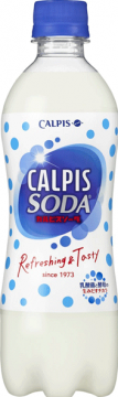 Напиток б/а газированный CALPIS SODA  500мл/24шт. Напиток газированный Калпис