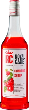 Royal Cane 1л.*1шт. Сироп Клюква  Роял Кейн