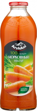 Аршани 1л./6шт. овощной морковный стекло