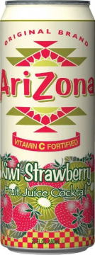 Arizona Kiwi Strawberry 0,68л.*24шт. Аризона