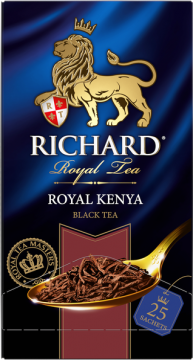 Чай Richard Royal Королевская Кения 25х2 черный 1*12 Ричард