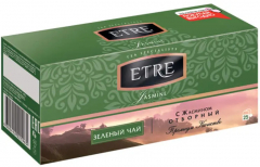 Чай зеленый «ETRE» с ароматом жасмина (25 пакетиков) 50гр./24шт.