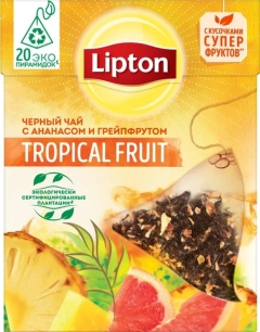 Lipton Пирамидки Тропикалфрут Ти 20 Пак. New 1/12 Липтон