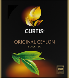 Чай Curtis Original Ceylon чёрный 100x2г 1/8 Куртис