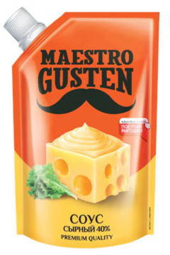 Соус «Maestro Gusten» Сырный 200гр./20шт.