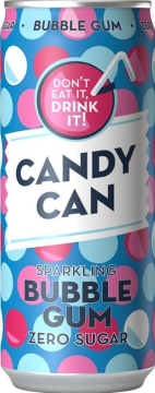 Candy Can Bubble gum 0,33л.*12шт.  Газированный напиток