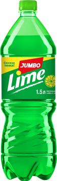 JUMBO Lime 1,5*6шт. Лимонад  Джамбо Кола
